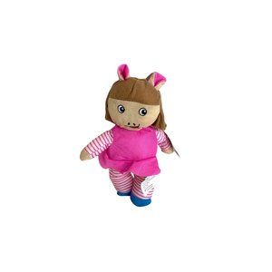 New Arthur Pink Girl Doll Dora Winifred Plush Stuffe Toy 9 in Tall
